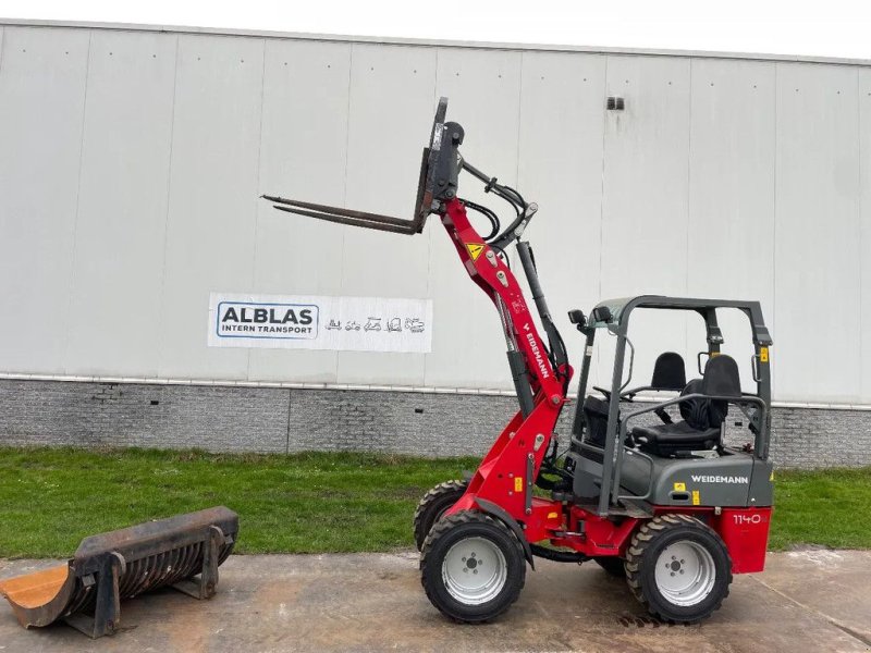 Radlader van het type Sonstige Weidemann 1140 Weideman shovel in topstaat met bak en lepels, Gebrauchtmaschine in Kwintsheul (Foto 1)