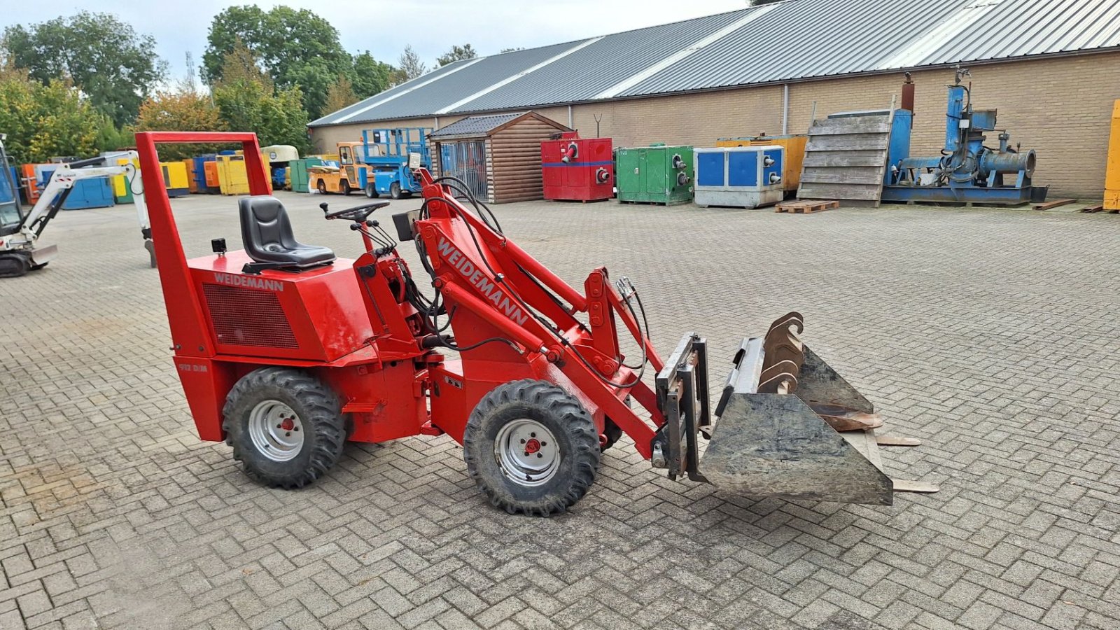 Radlader van het type Sonstige Weidemann 912DM, Gebrauchtmaschine in Dronten (Foto 8)