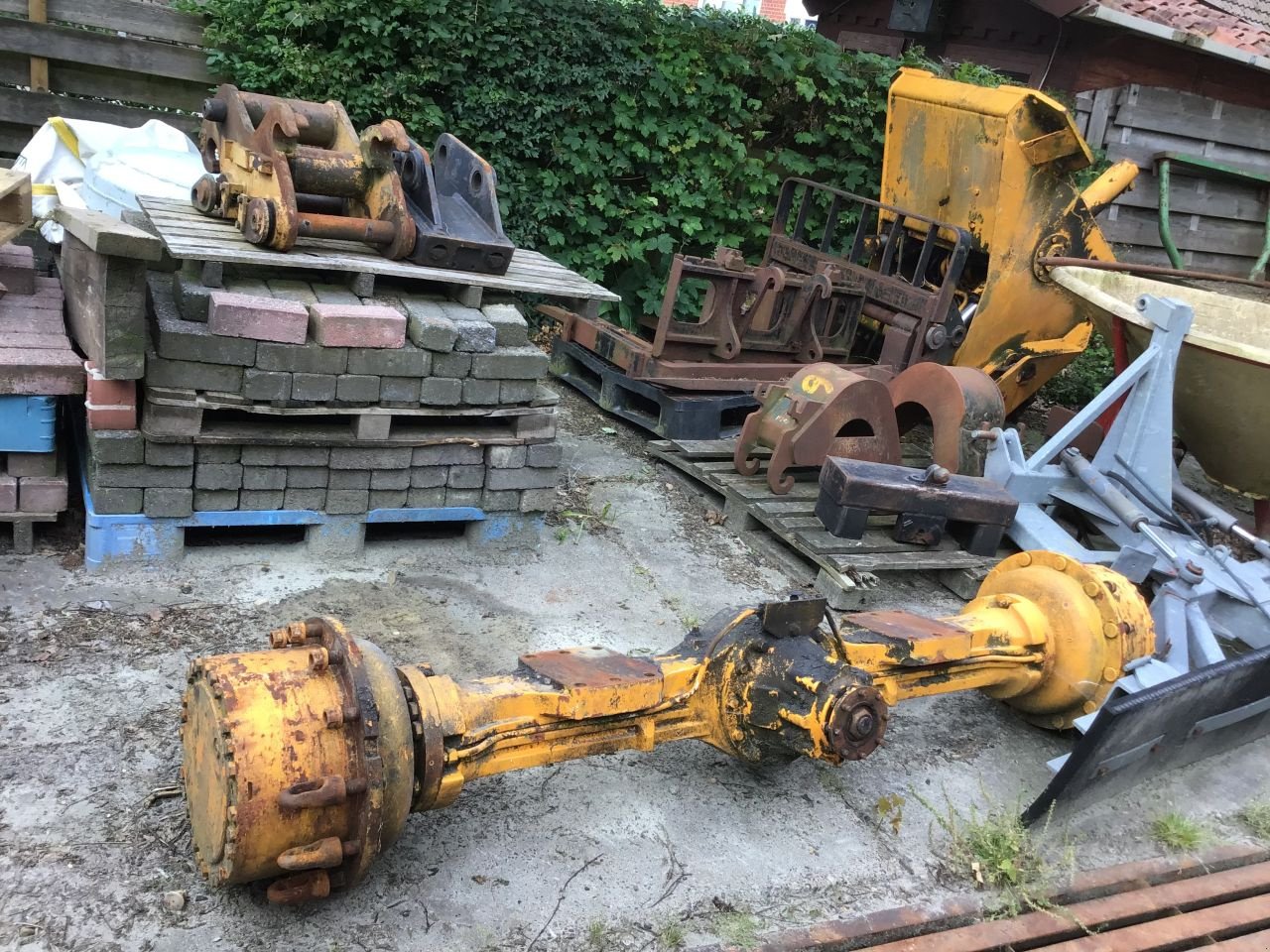 Radlader van het type Sonstige Weidemann puinbak Heering BU/O, Gebrauchtmaschine in Overschild (Foto 9)