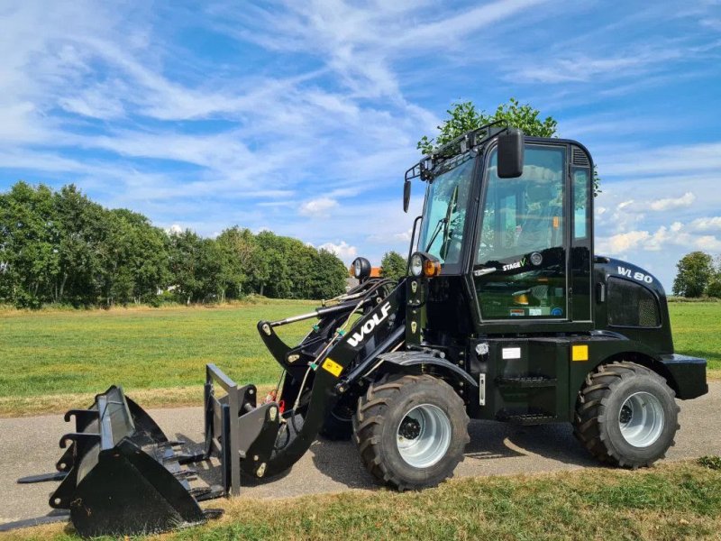 Radlader van het type Sonstige WOLF WL80 stage V shovel nieuw!, Gebrauchtmaschine in Scharsterbrug (Foto 1)