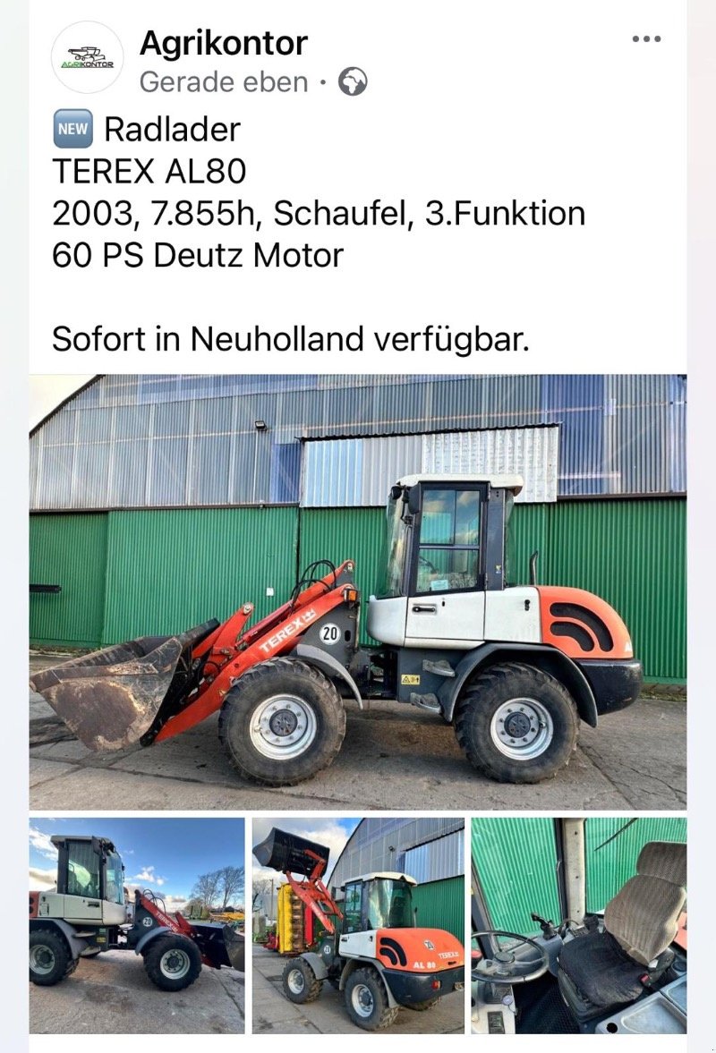 Radlader za tip Terex AL 80, Gebrauchtmaschine u Liebenwalde (Slika 16)