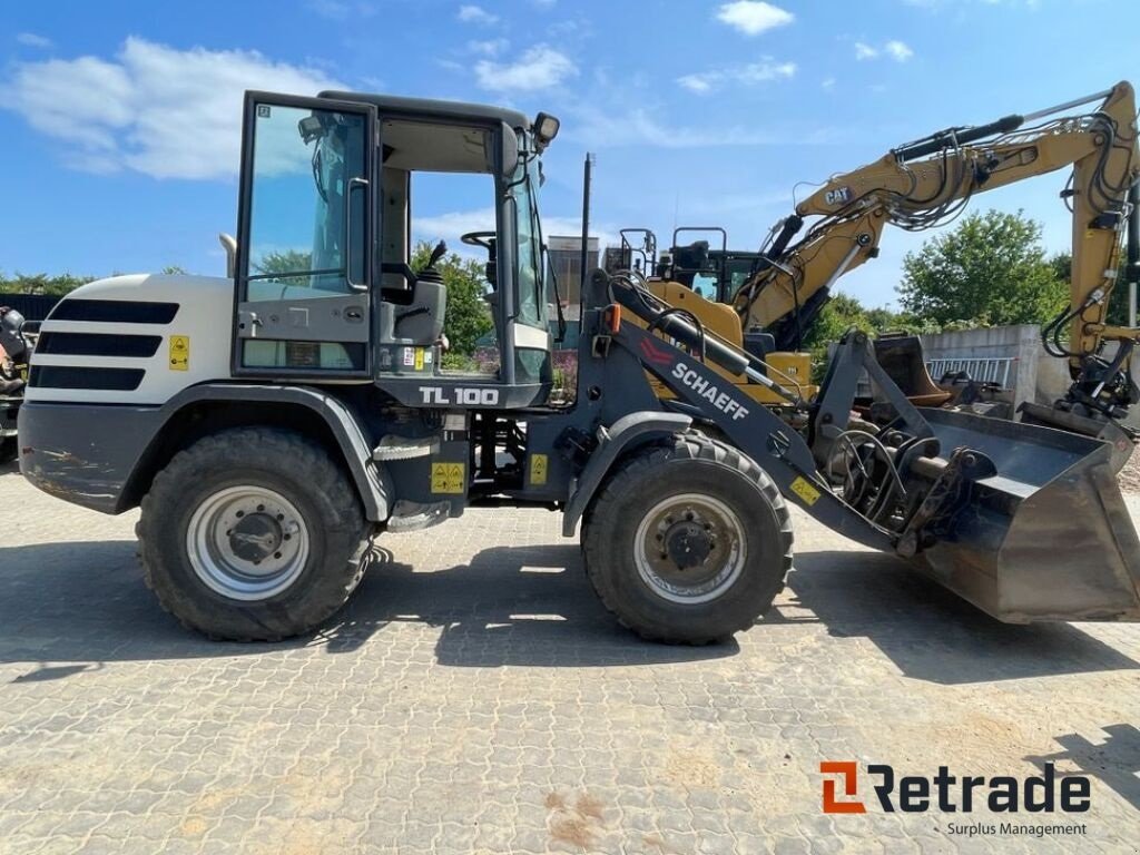 Radlader типа Terex TEREX SCHAEFF TL100 HJULLÆSSER INCL. SKOVL, KOST OG PALLEGAFLER, Gebrauchtmaschine в Rødovre (Фотография 3)