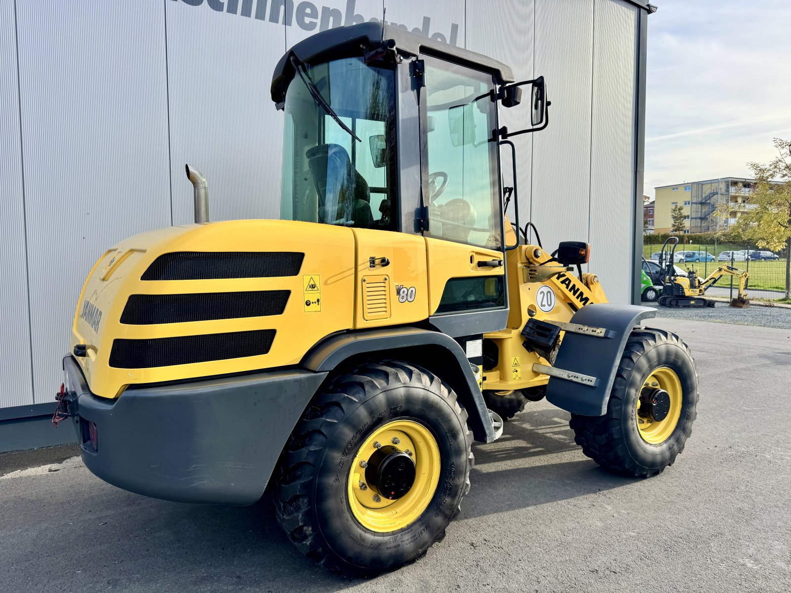 Radlader tip Terex TL 80, Gebrauchtmaschine in Falkenstein (Poză 6)