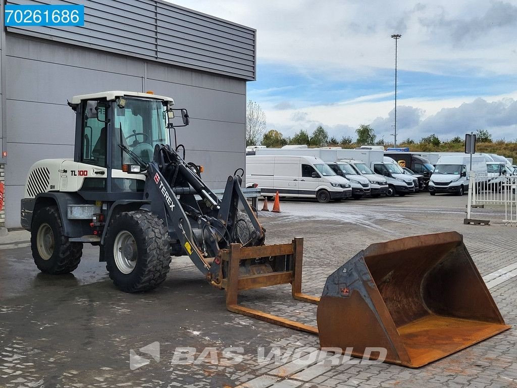 Radlader typu Terex TL100 BUCKET AND FORKS, Gebrauchtmaschine w Veghel (Zdjęcie 5)