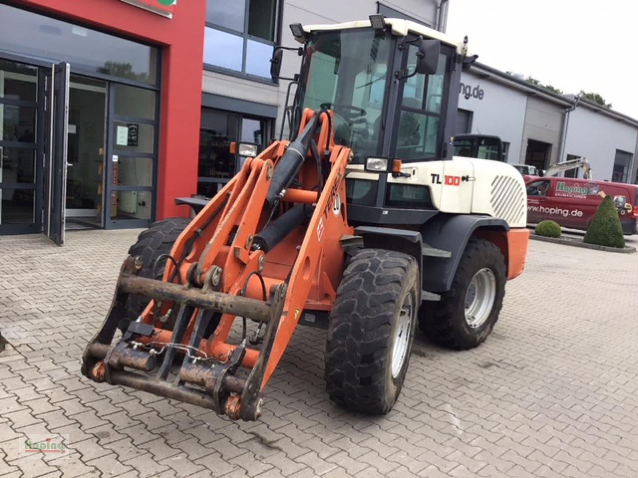 Radlader des Typs Terex TL100, Gebrauchtmaschine in Bakum (Bild 2)