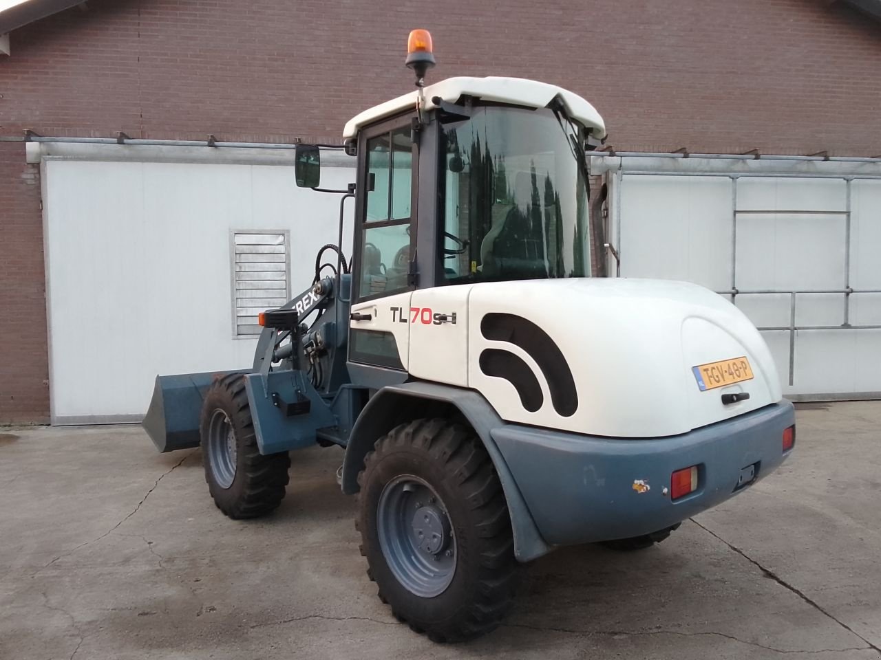 Radlader del tipo Terex TL70S, Gebrauchtmaschine en Dongen (Imagen 8)