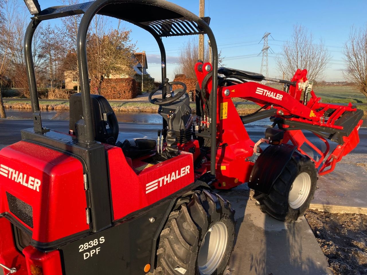 Radlader Türe ait Thaler 3238S DPF, Neumaschine içinde Stolwijk (resim 2)