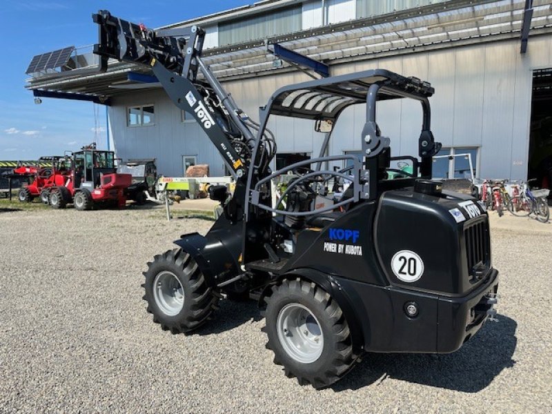 Radlader del tipo Toyo 836 II Bügel Black Edition, 4. Steuerkreis, STVZO, Neumaschine en Schutterzell (Imagen 3)