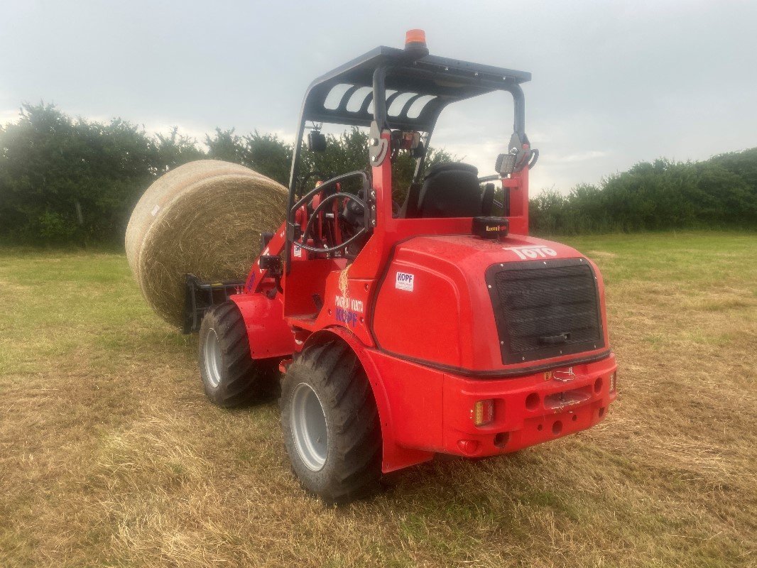 Radlader del tipo Toyo 841 Bügel Stage V 310cmHubmast Kubota-Motor, Neumaschine en Schutterzell (Imagen 7)