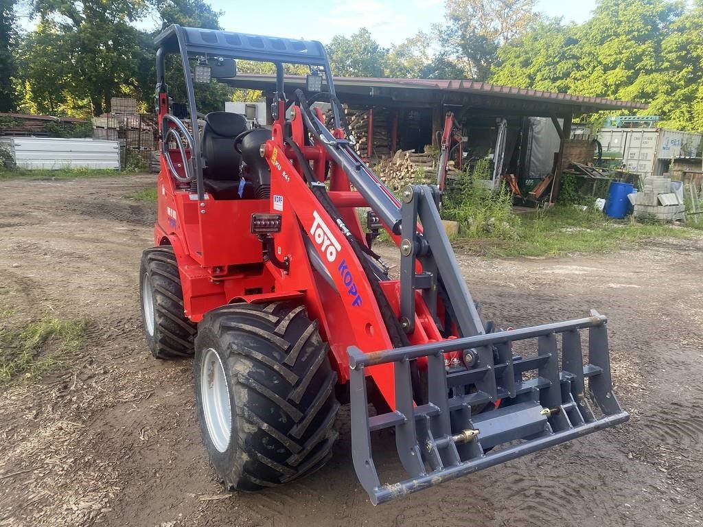 Radlader typu Toyo 841 Bügel Stage V 310cmHubmast Kubota-Motor, Neumaschine w Schutterzell (Zdjęcie 10)