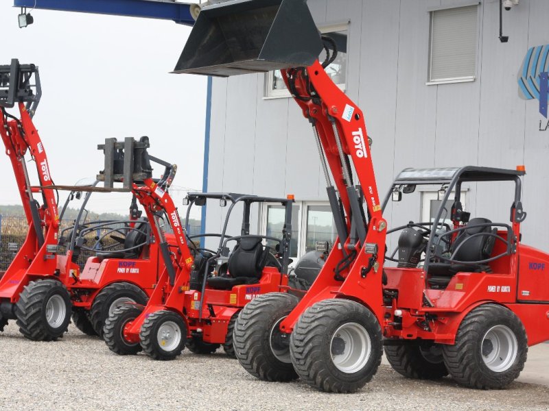 Radlader tip Toyo 841 Bügel Stage V 310cmHubmast Kubota-Motor, Neumaschine in Schutterzell