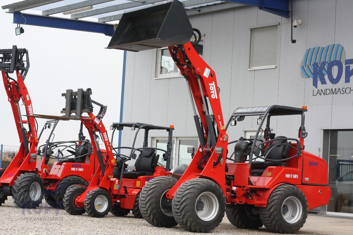 Radlader typu Toyo 841 Bügel Stage V 310cmHubmast Kubota-Motor, Neumaschine v Schutterzell (Obrázok 4)