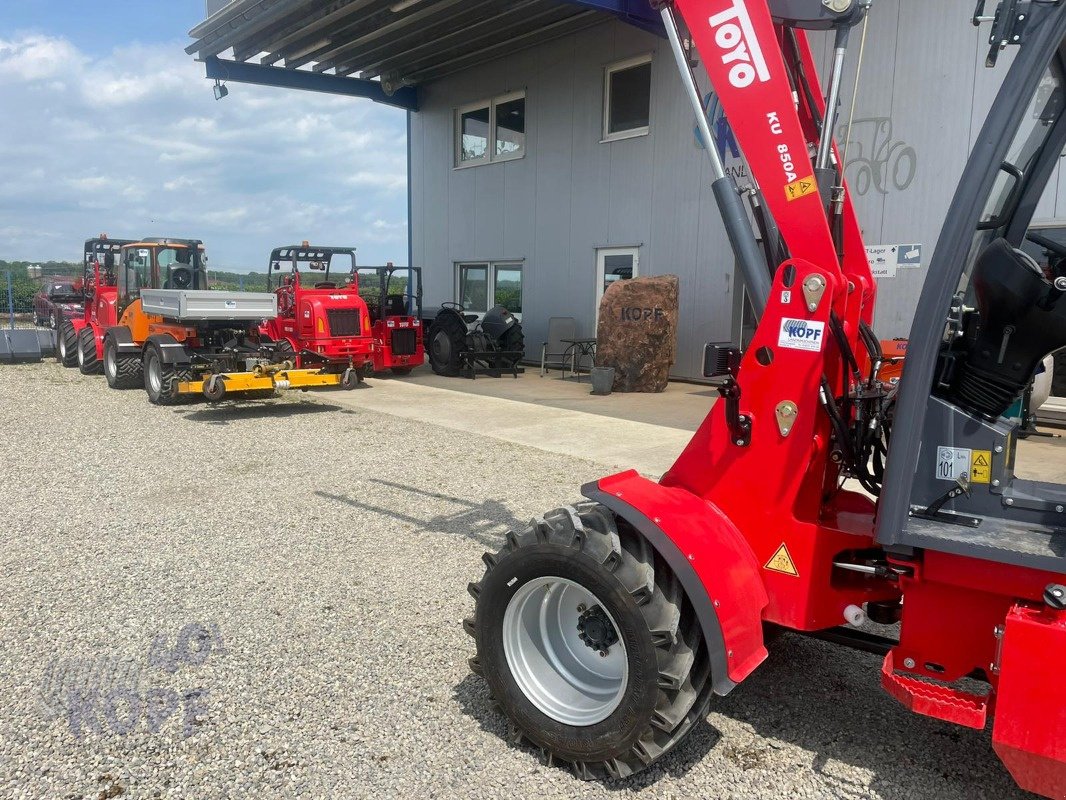 Radlader van het type Toyo 850 A mit Kabine Finanzierung ab 3,9 %, Neumaschine in Schutterzell (Foto 8)