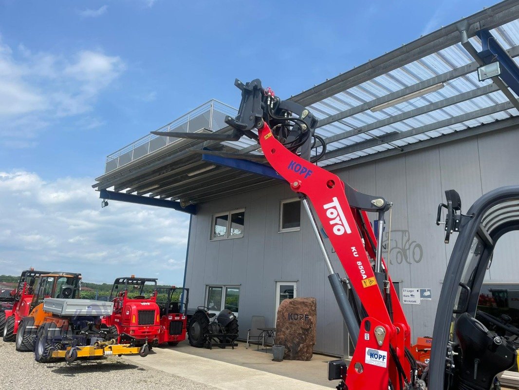 Radlader van het type Toyo 850 A mit Kabine Finanzierung ab 3,9 %, Neumaschine in Schutterzell (Foto 14)