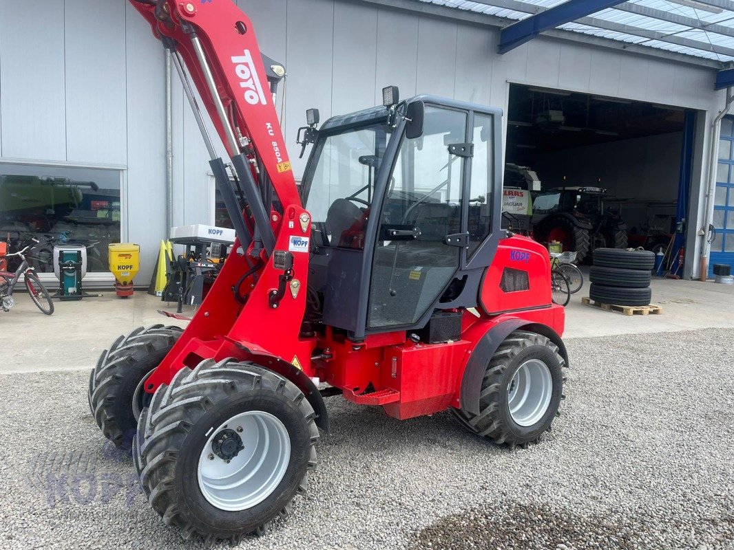 Radlader tip Toyo 850 A mit Kabine, Neumaschine in Schutterzell (Poză 7)