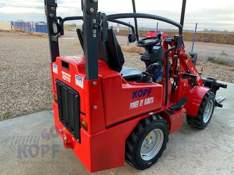 Radlader typu Toyo Mini 522 II mit Wetterschutz - KUBOTA Motor, Neumaschine v Schutterzell (Obrázok 19)