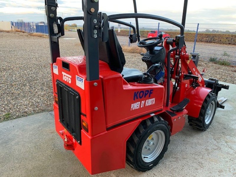 Radlader typu Toyo Mini 522 II mit Wetterschutz - KUBOTA Motor, Neumaschine w Schutterzell (Zdjęcie 19)