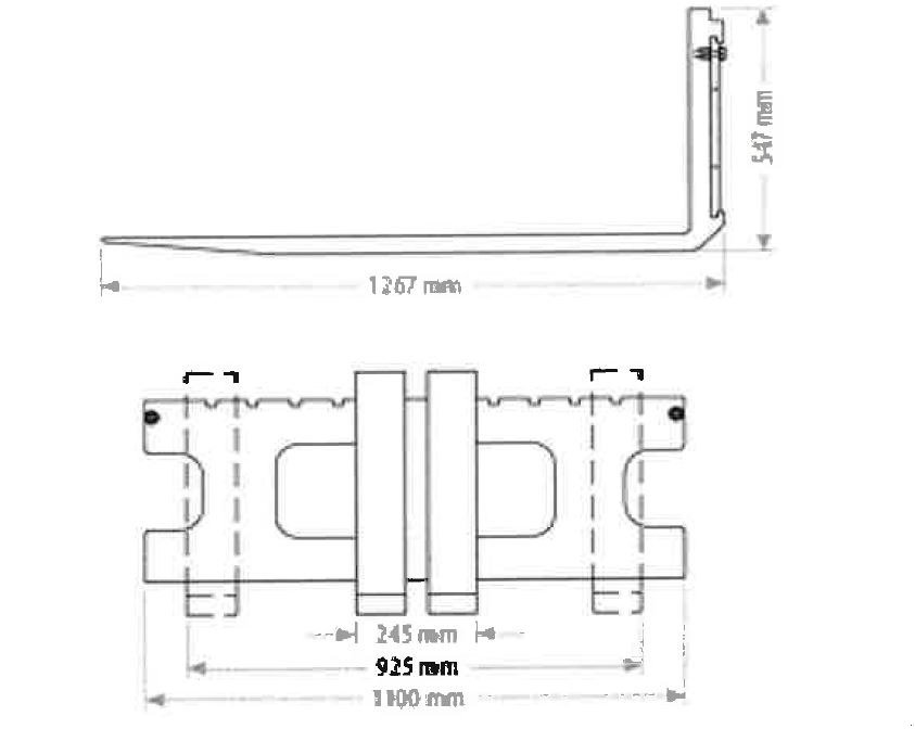 Radlader tipa Toyo Palettengabel 1,6 t, Neumaschine u Schutterzell (Slika 2)