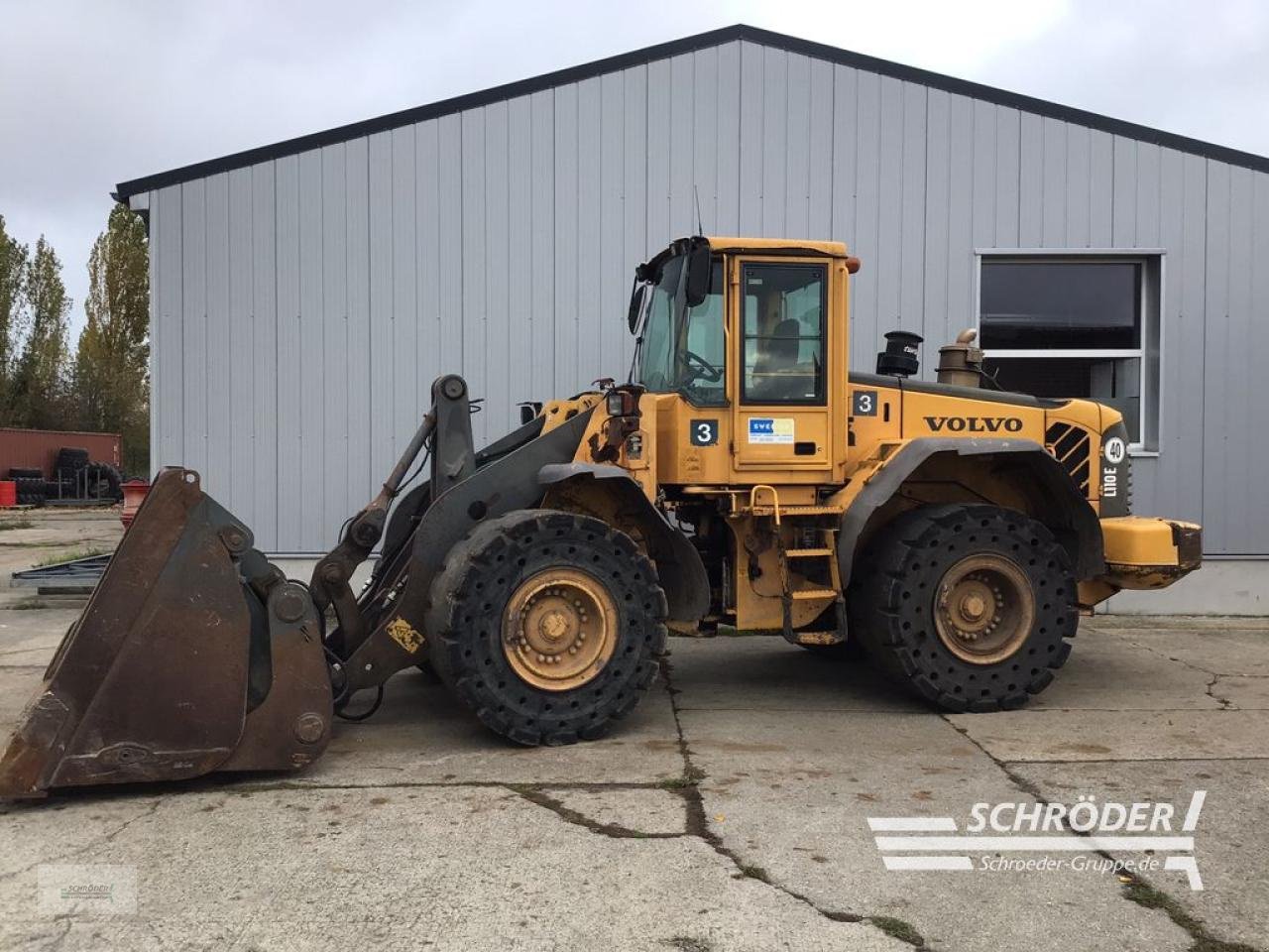 Radlader des Typs Volvo L 110 E, Gebrauchtmaschine in Böhne (Bild 1)