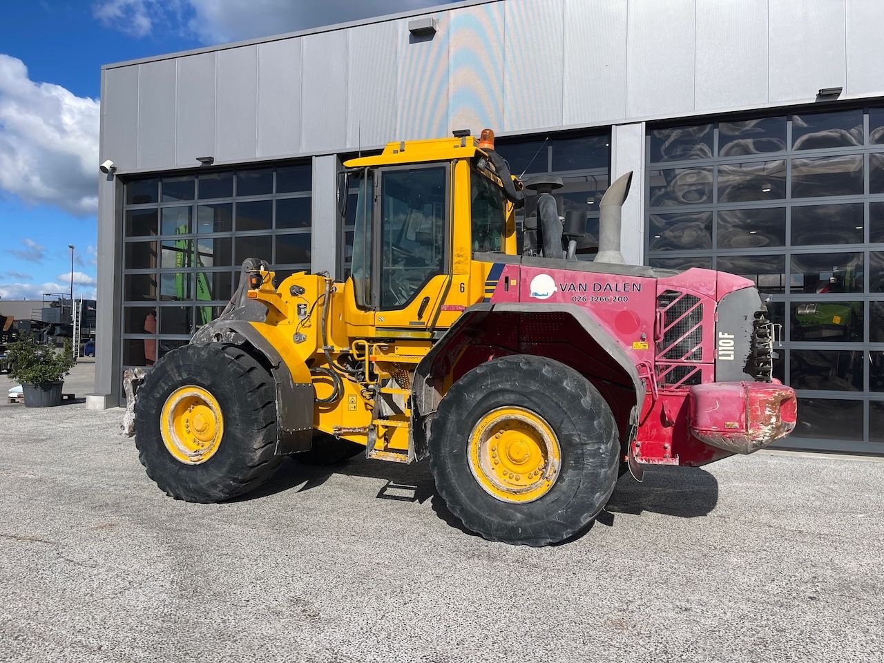 Radlader van het type Volvo L110F, Gebrauchtmaschine in Holten (Foto 2)