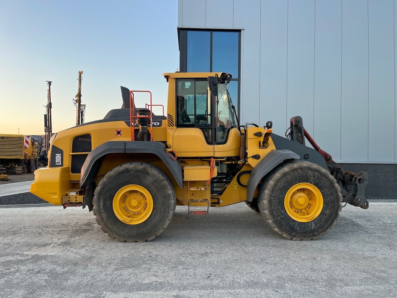 Radlader Türe ait Volvo L110H, Gebrauchtmaschine içinde Holten (resim 4)