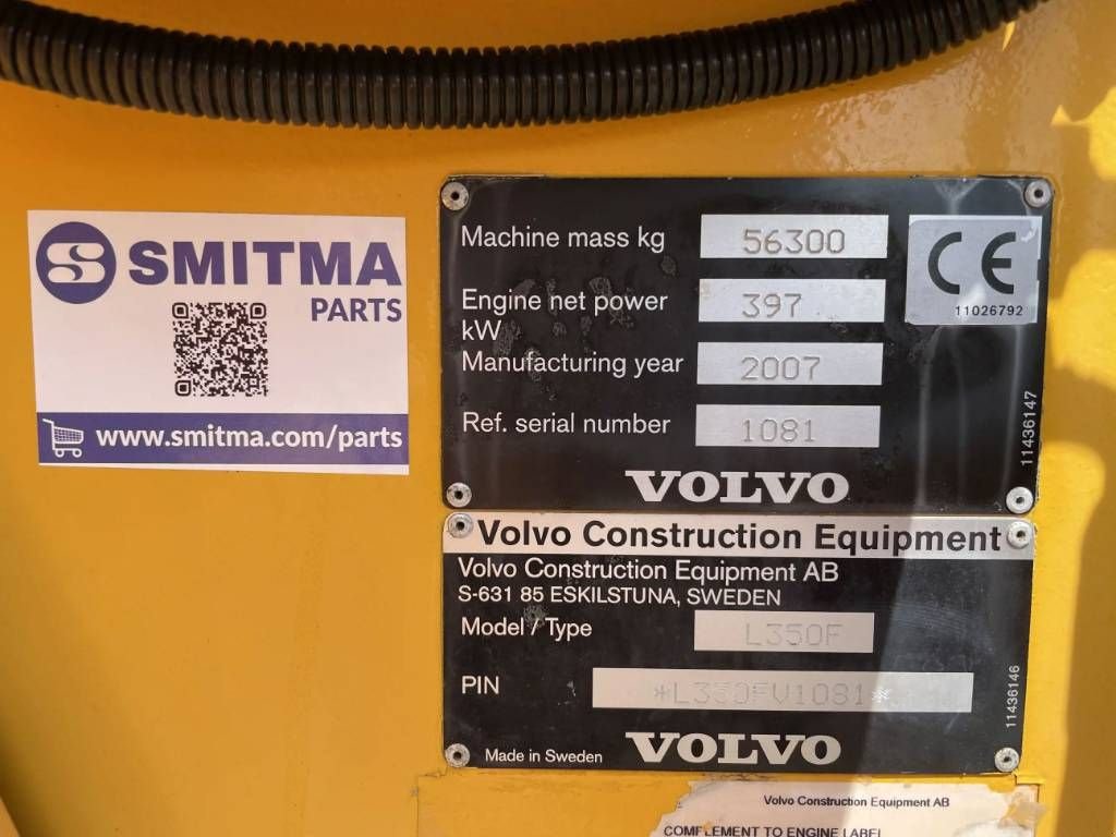 Radlader tip Volvo L350F, Gebrauchtmaschine in Venlo (Poză 3)