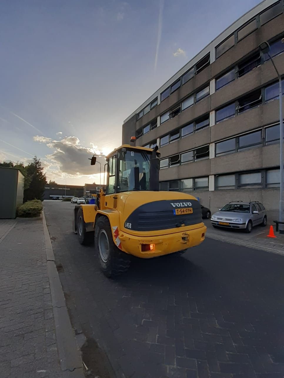 Radlader van het type Volvo L45B, Gebrauchtmaschine in Alblasserdam (Foto 8)