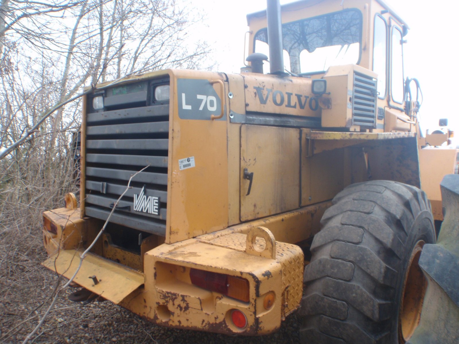 Radlader des Typs Volvo L70, Gebrauchtmaschine in Viborg (Bild 5)