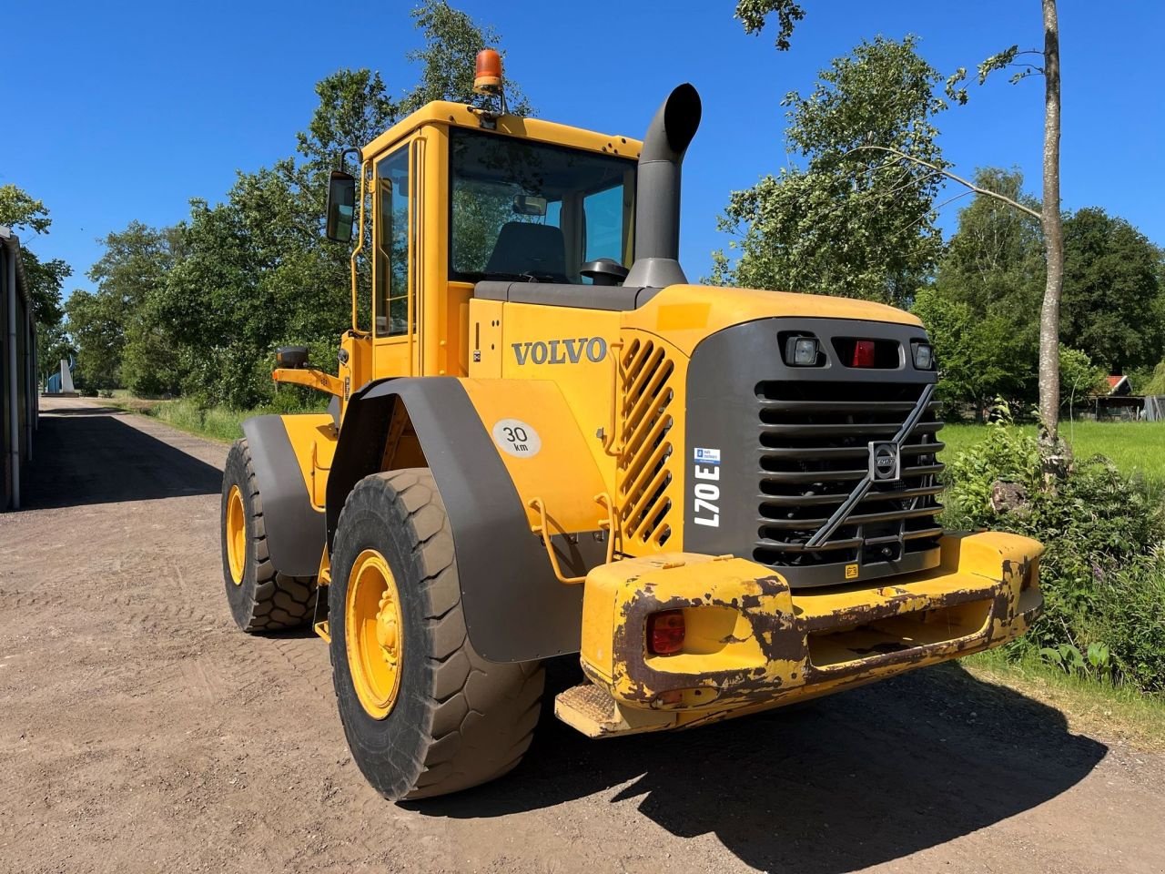 Radlader van het type Volvo L70E, Gebrauchtmaschine in Geesteren (Foto 10)