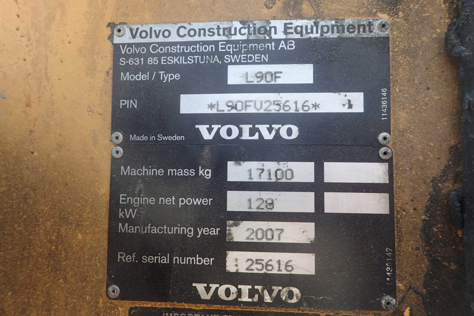 Radlader Türe ait Volvo L90 F, Gebrauchtmaschine içinde Viborg (resim 2)