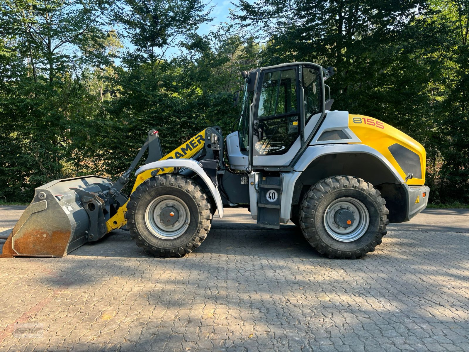 Radlader tipa Wacker Neuson Kramer 8155, Gebrauchtmaschine u Deutsch - Goritz (Slika 1)