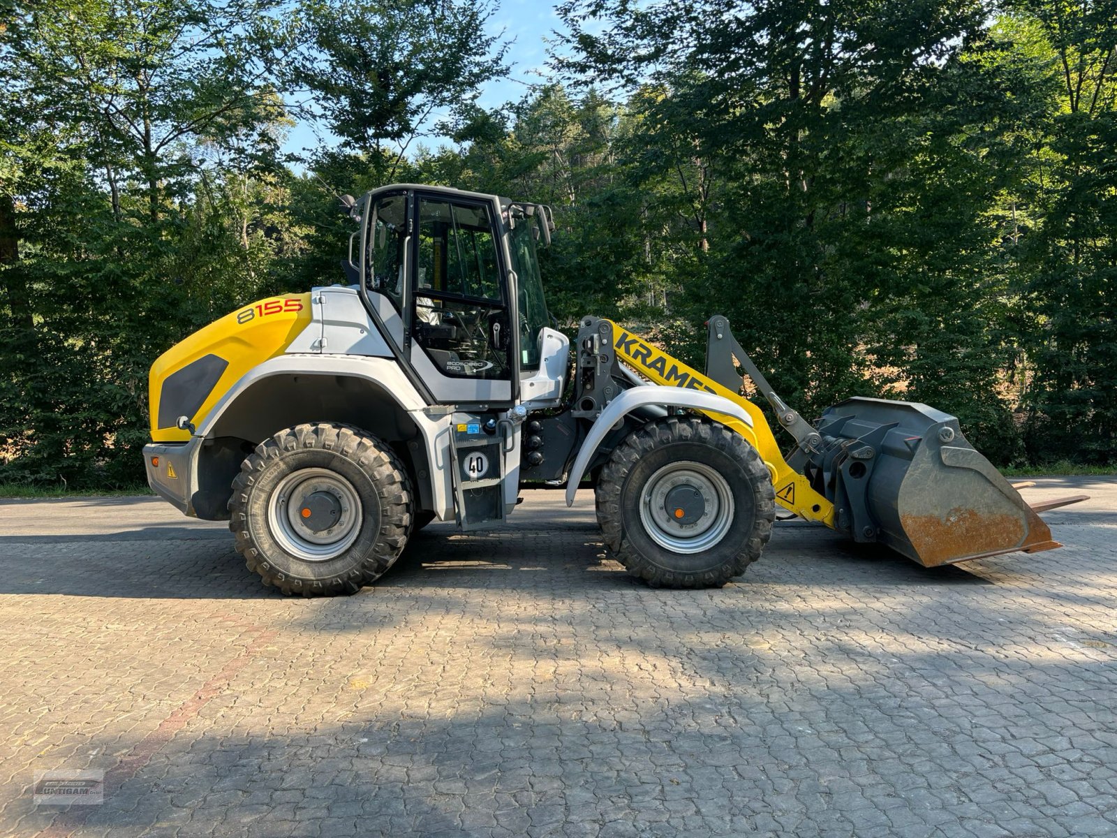 Radlader tipa Wacker Neuson Kramer 8155, Gebrauchtmaschine u Deutsch - Goritz (Slika 2)