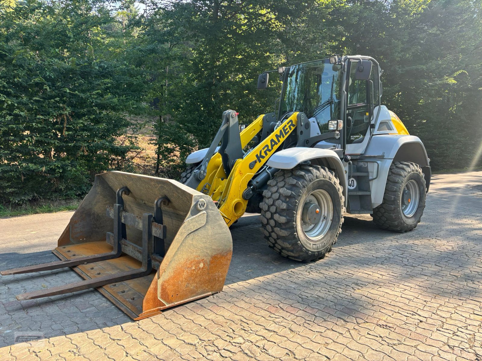 Radlader of the type Wacker Neuson Kramer 8155, Gebrauchtmaschine in Deutsch - Goritz (Picture 3)