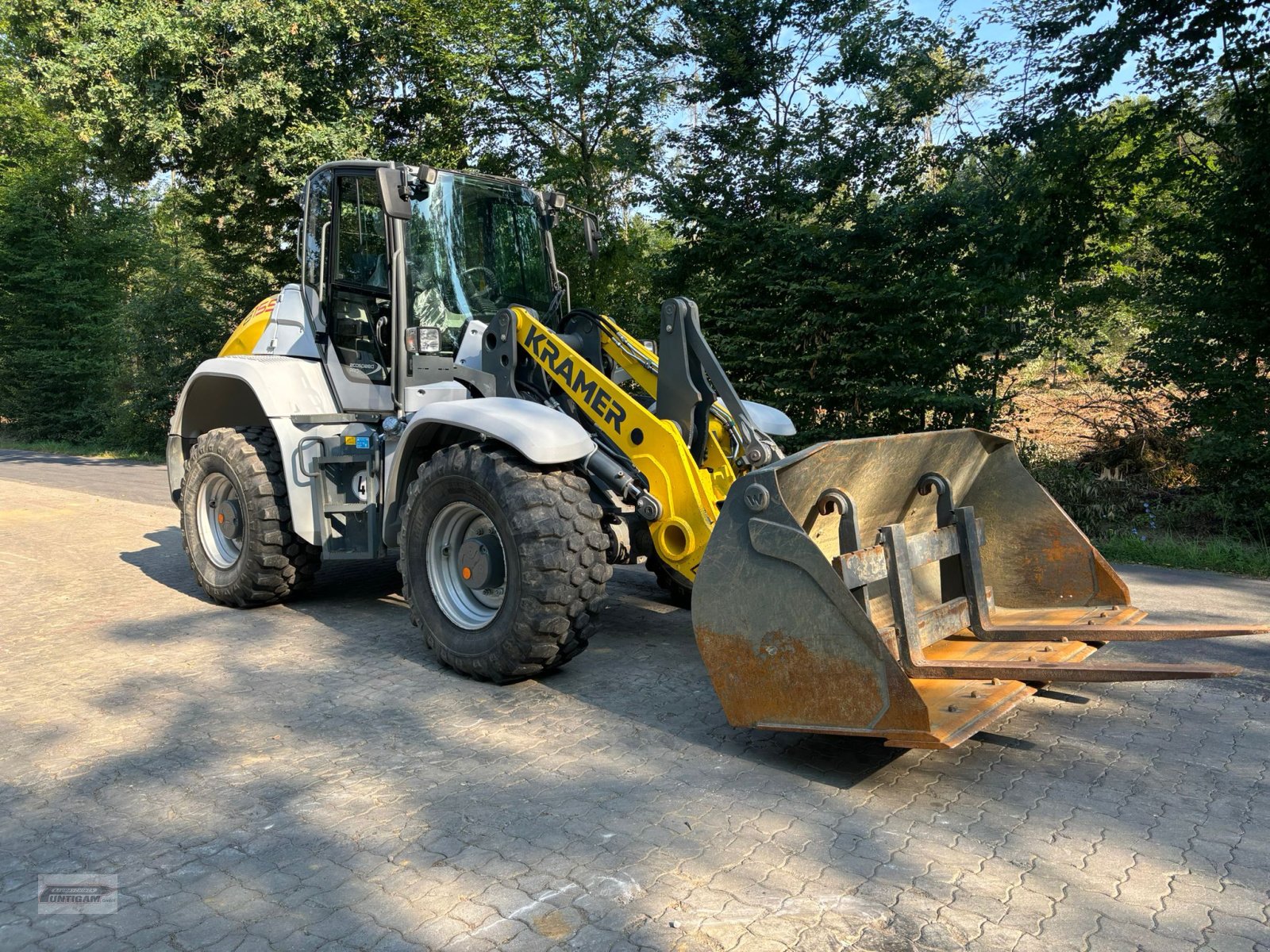 Radlader tipa Wacker Neuson Kramer 8155, Gebrauchtmaschine u Deutsch - Goritz (Slika 4)