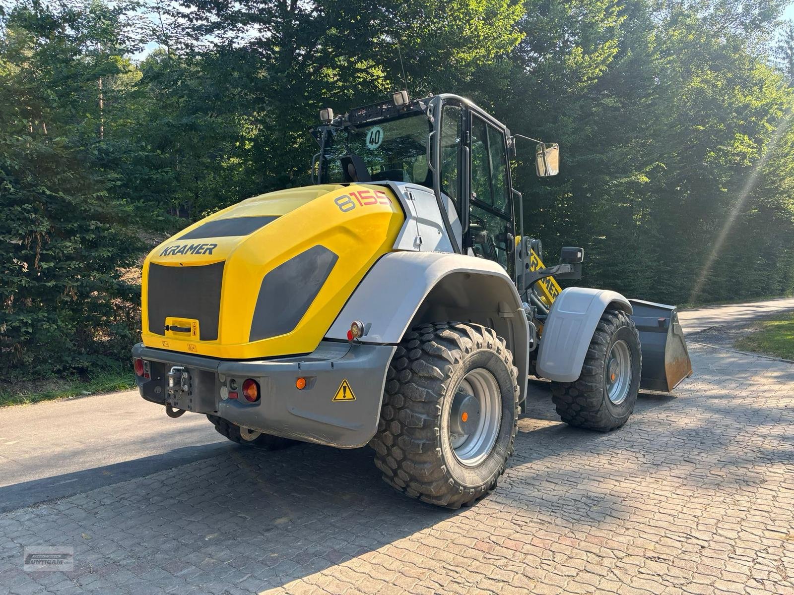 Radlader van het type Wacker Neuson Kramer 8155, Gebrauchtmaschine in Deutsch - Goritz (Foto 7)