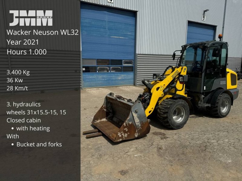 Radlader typu Wacker Neuson WL 32, Gebrauchtmaschine w Vojens (Zdjęcie 1)