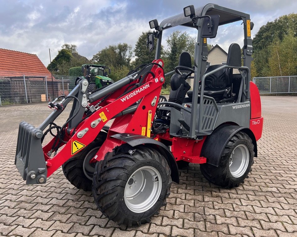 Radlader van het type Weidemann  1160  **neuwertiger Hoflader**, Gebrauchtmaschine in Bramsche (Foto 1)