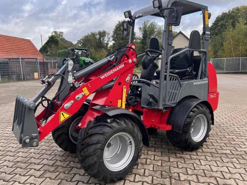 Radlader typu Weidemann  1160  **neuwertiger Hoflader**, Gebrauchtmaschine v Bramsche