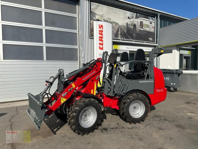 Radlader van het type Weidemann  1160, Gebrauchtmaschine in Reinheim (Foto 1)