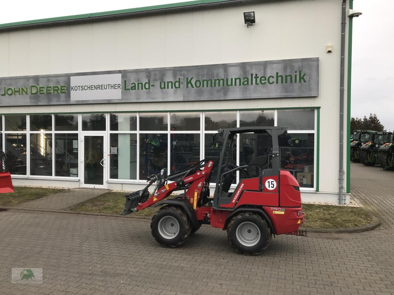 Radlader tip Weidemann  1190e, Neumaschine in Triebes (Poză 2)