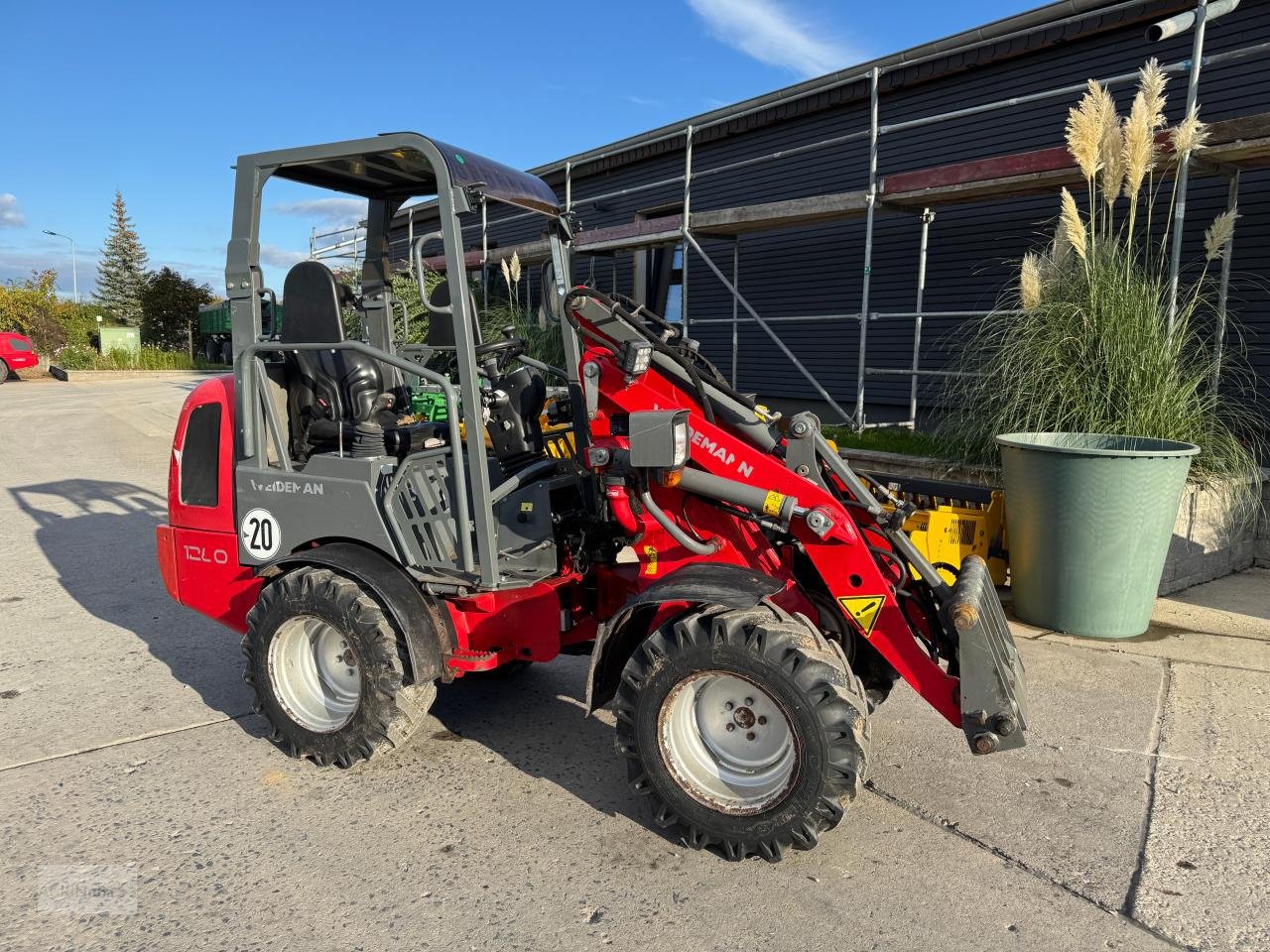 Radlader of the type Weidemann  1260, Gebrauchtmaschine in Prenzlau (Picture 1)