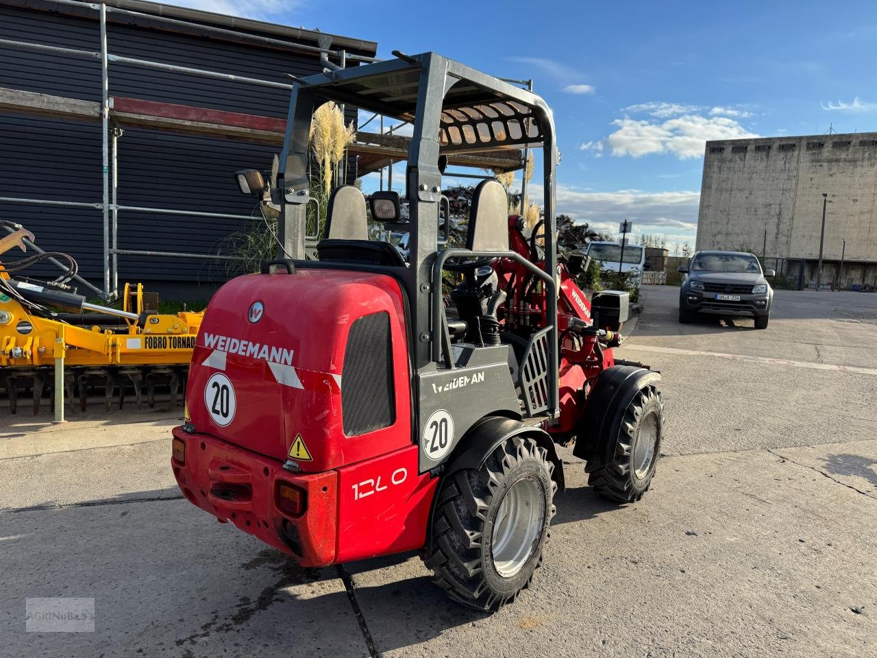 Radlader du type Weidemann  1260, Gebrauchtmaschine en Prenzlau (Photo 2)