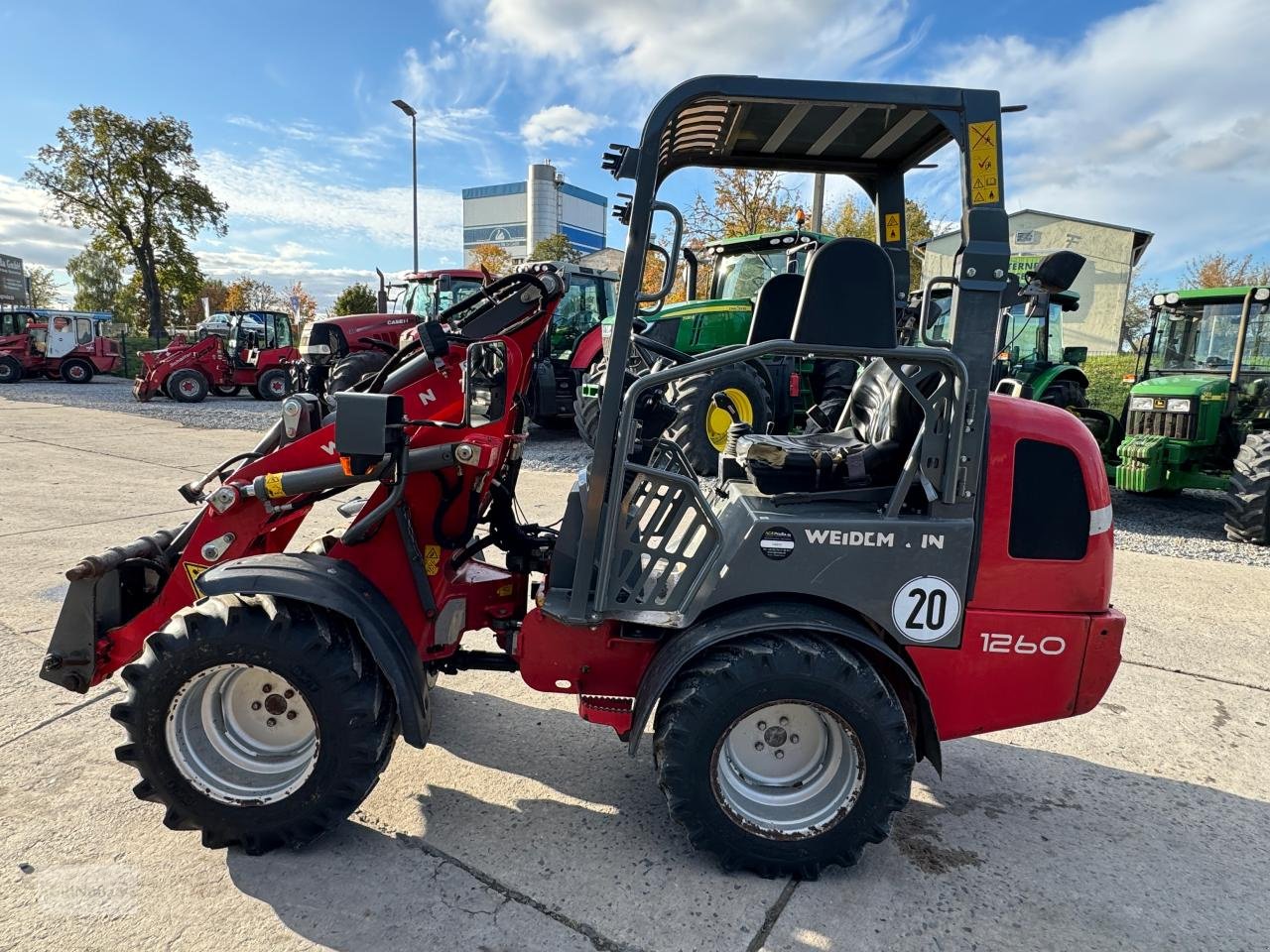 Radlader del tipo Weidemann  1260, Gebrauchtmaschine In Prenzlau (Immagine 5)