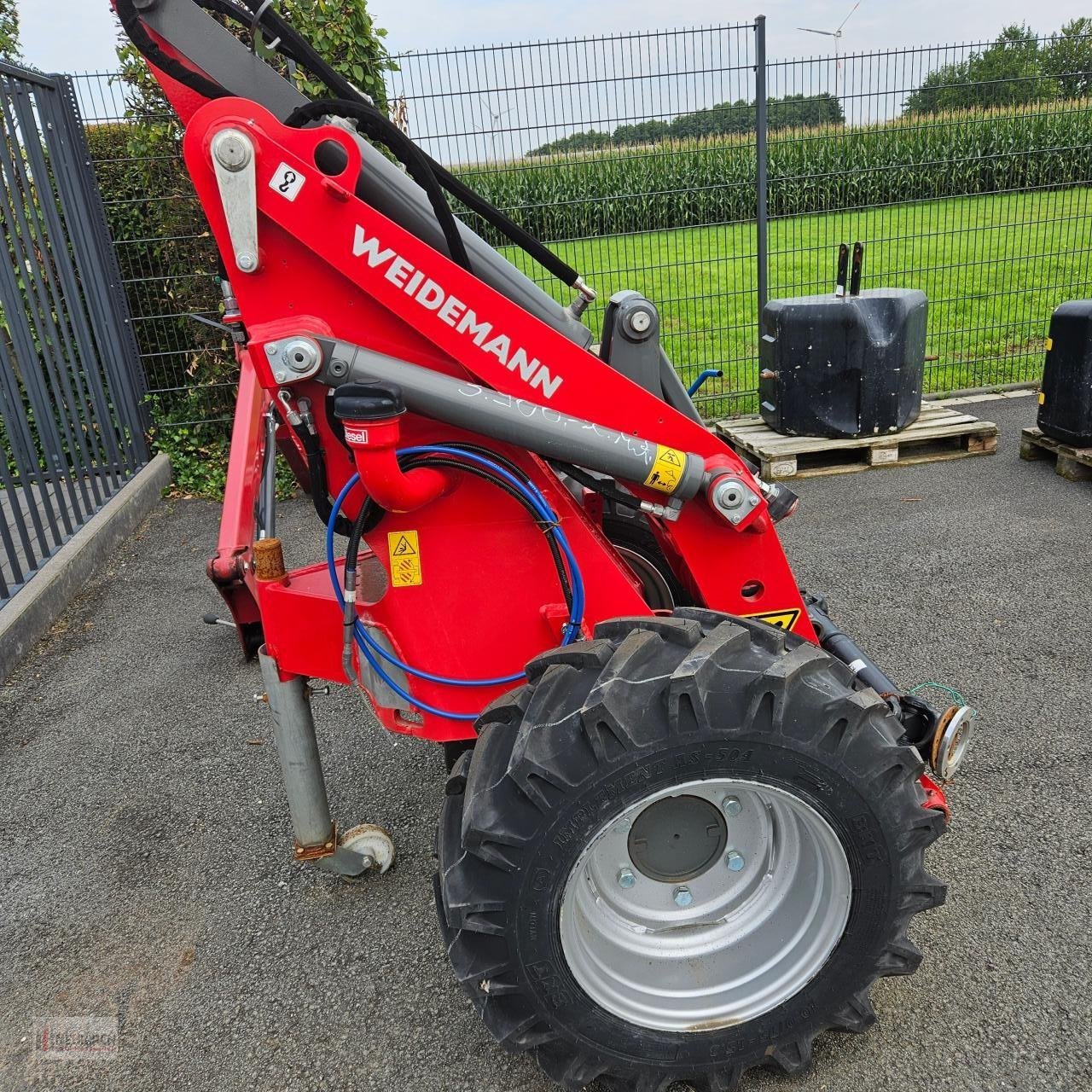 Radlader tipa Weidemann  1260, Gebrauchtmaschine u Delbrück-Westenholz (Slika 1)