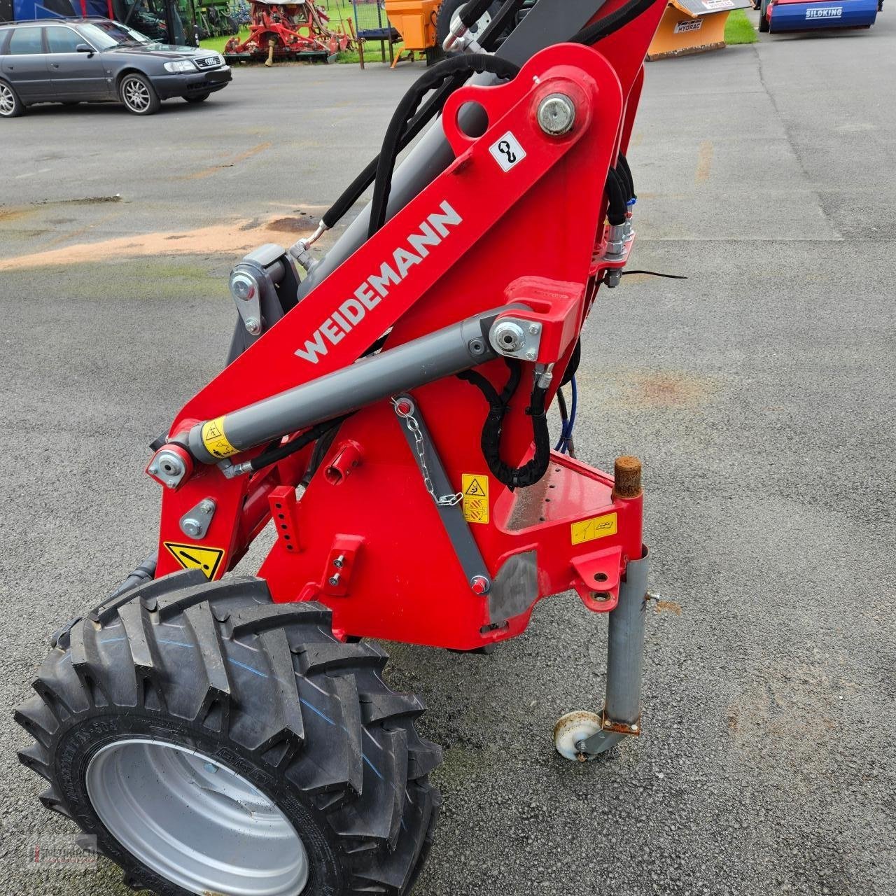 Radlader of the type Weidemann  1260, Gebrauchtmaschine in Delbrück-Westenholz (Picture 2)