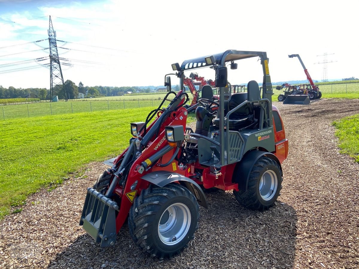 Radlader от тип Weidemann  1280 Hoftrac, Neumaschine в Burgkirchen (Снимка 2)