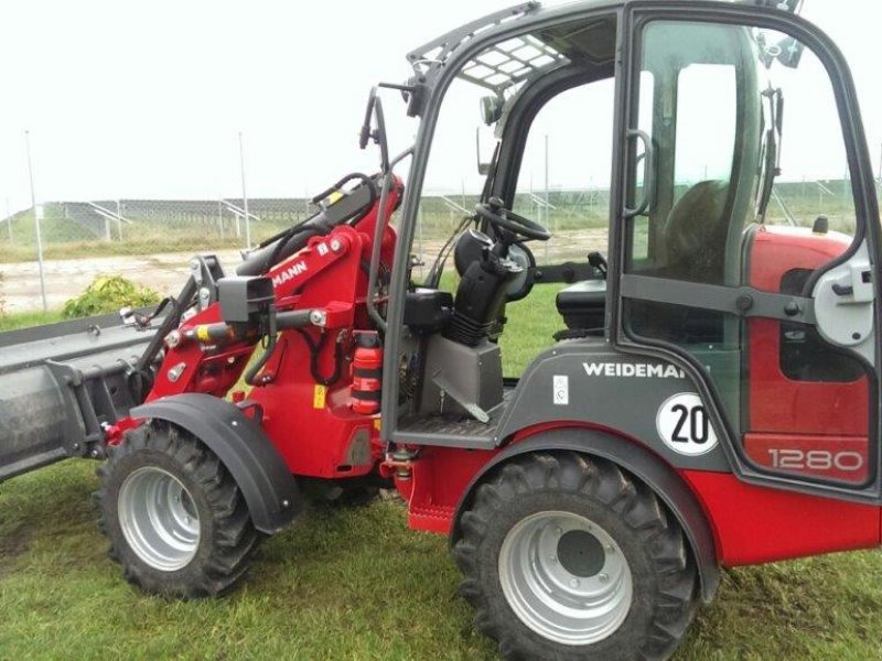 Radlader van het type Weidemann  1280 PLUS, Gebrauchtmaschine in Tykocin (Foto 1)