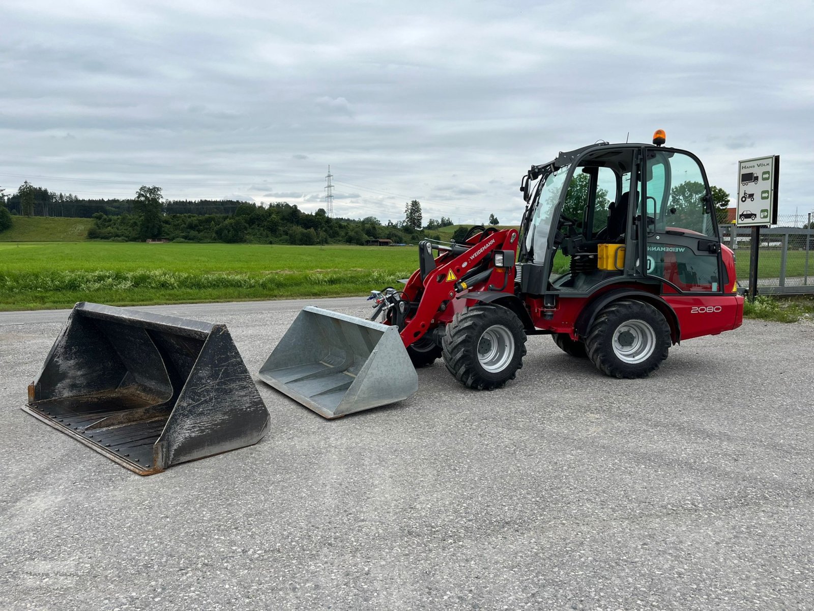 Radlader typu Weidemann  2080, Gebrauchtmaschine w Antdorf (Zdjęcie 2)