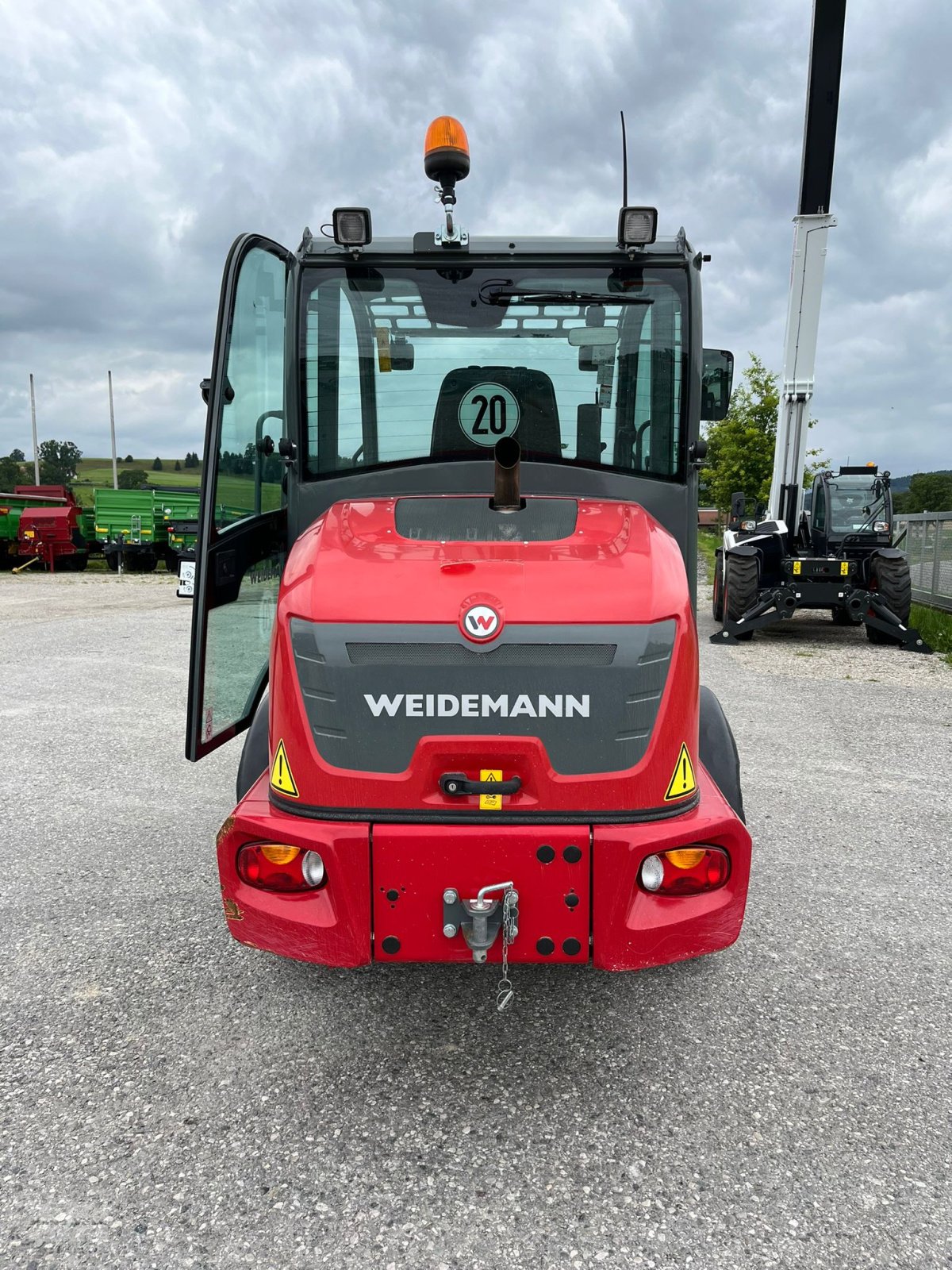 Radlader des Typs Weidemann  2080, Gebrauchtmaschine in Antdorf (Bild 3)