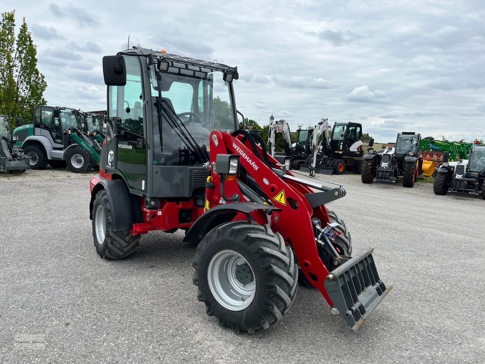 Radlader del tipo Weidemann  2080, Gebrauchtmaschine en Antdorf (Imagen 4)